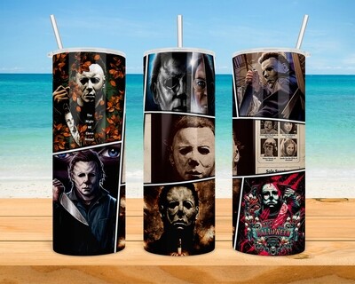 Halloween Michael Meyers Tumbler