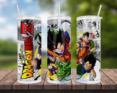 Dragonball Z Anime Tumbler