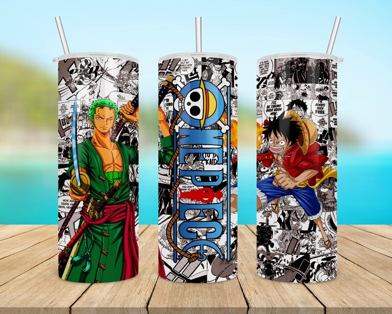 One Piece Anime Tumbler