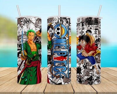 One Piece Anime Tumbler