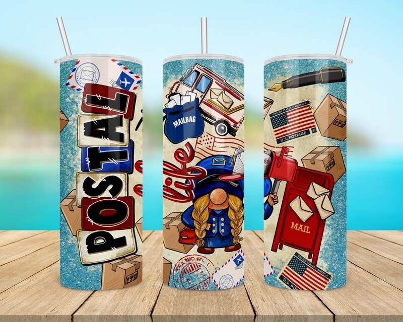 Postal Life Mail Tumbler