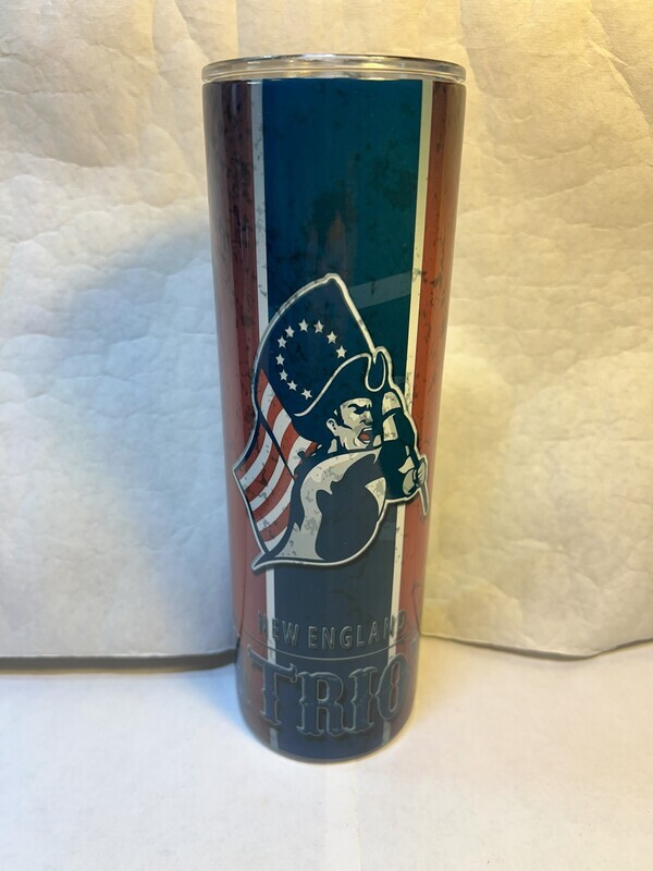 New England Patriots Football Tumbler