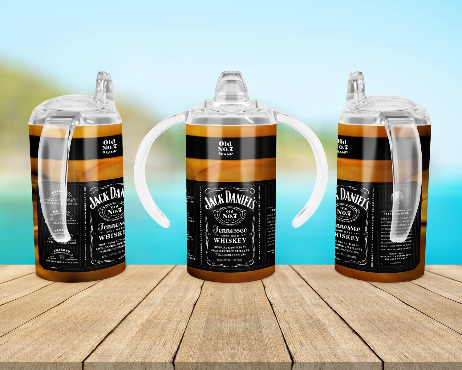 Jack Daniel&#39;s Whiskey Bottle Baby Bottle Sippy Tumbler