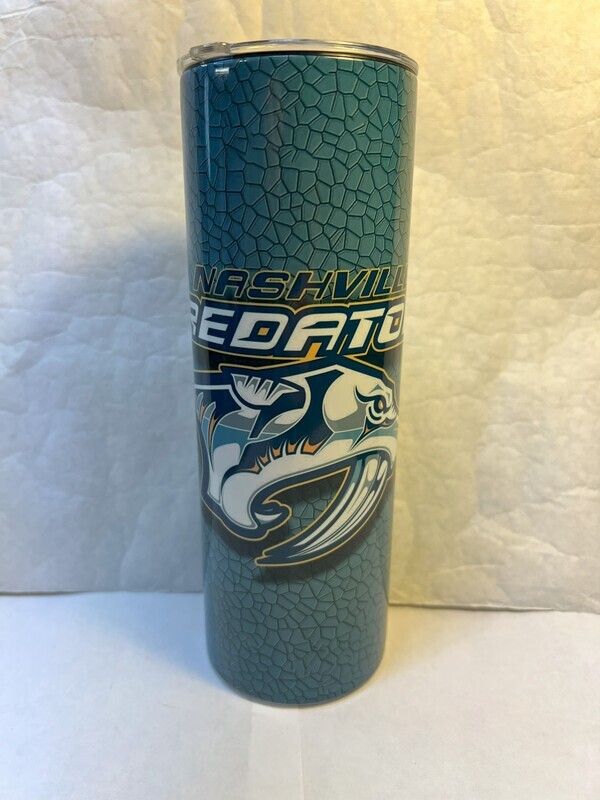 Nashville Predators Hockey Tumbler