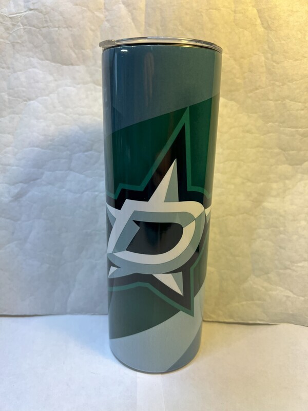 Dallas Stars Hockey Tumbler