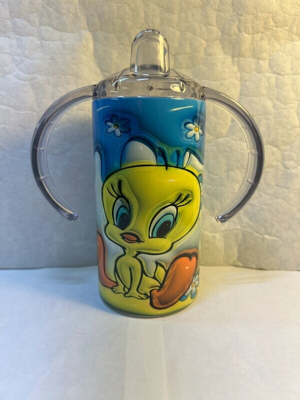 Tweety Bird Baby Bottle Sippy Tumbler