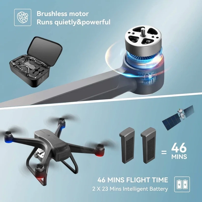 4DRC 4D-F11 Pro Brushless Motor GPS Drone with 4K Camera
