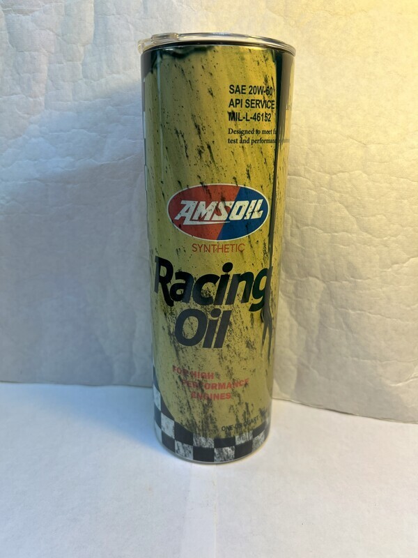 Amsoil Racing Oil Grunge Tumbler