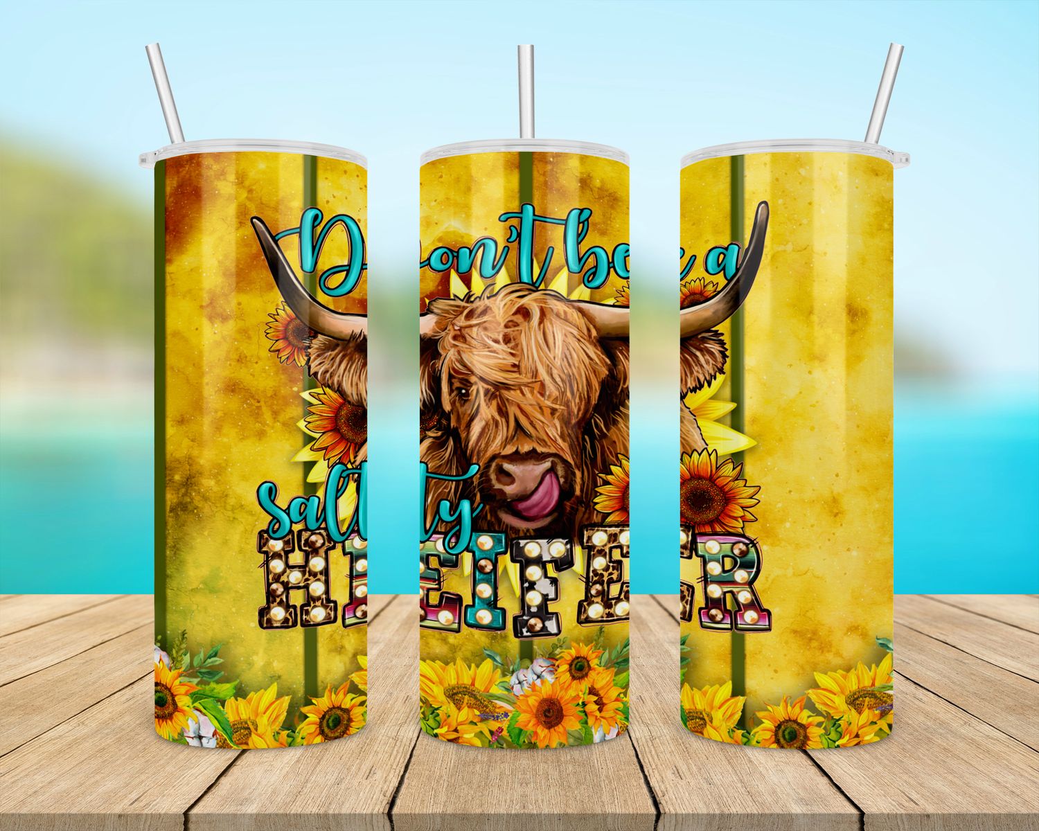 Salty Heifer Tumbler