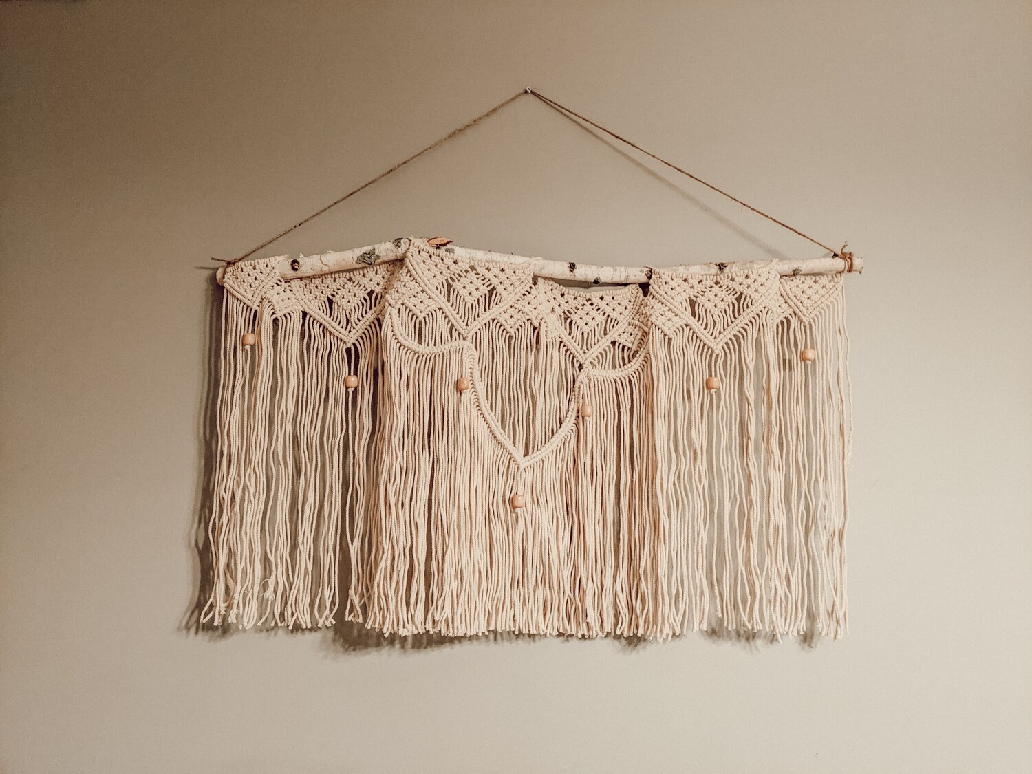 36x20" Large Macrame Wall Hanging