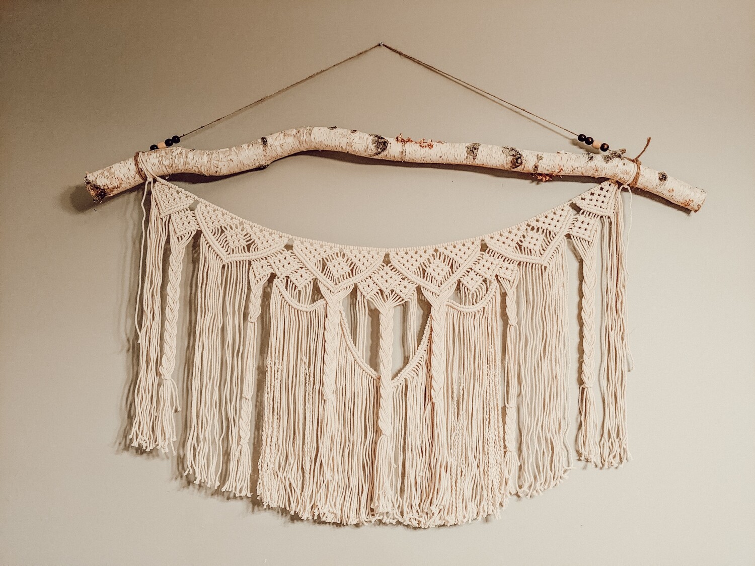 47x31" Large Macrame Wall Hanging