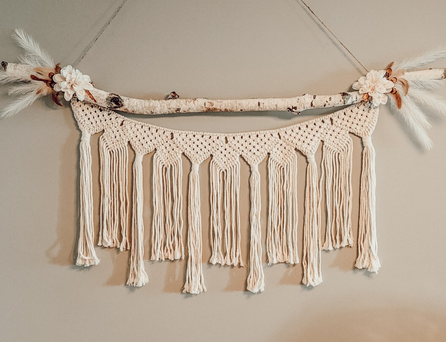 58x26" Large Macrame Wall Hanging