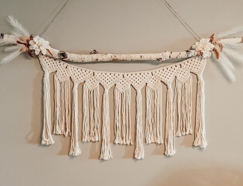 58x26" Large Macrame Wall Hanging