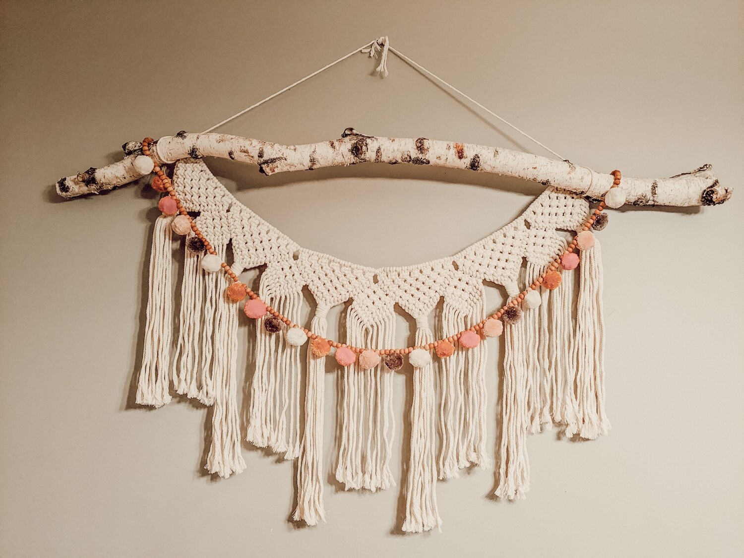 55x31&quot; Large Macrame Wall Hanging