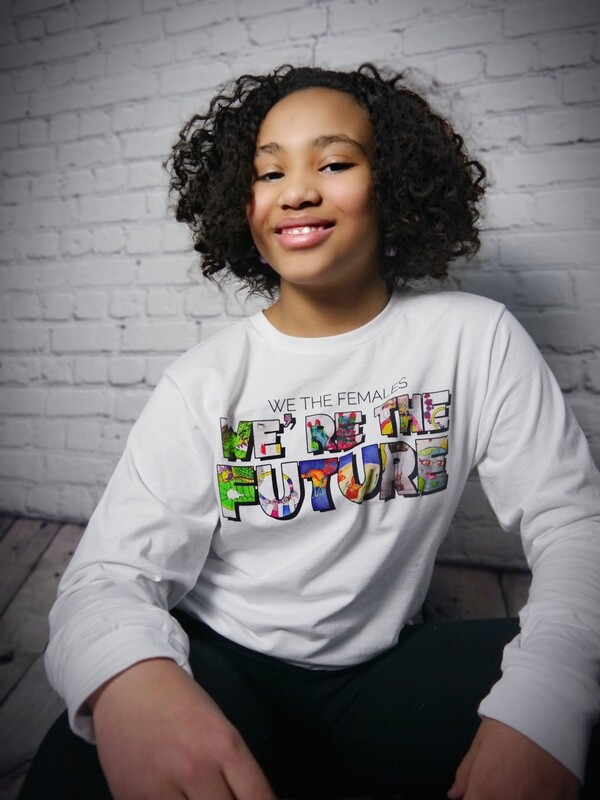 We&#39;re The Future Long Sleeve White Tee  I  Adult