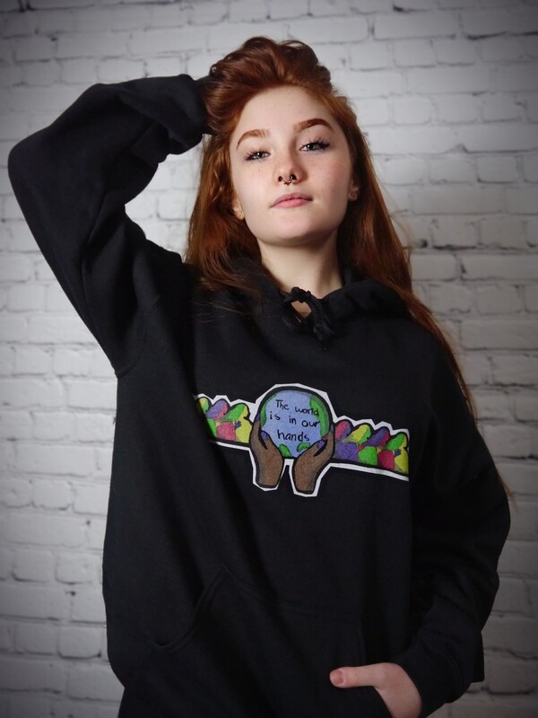 The World is in Our Hands Hoodie  I  Youth &amp; Adult
