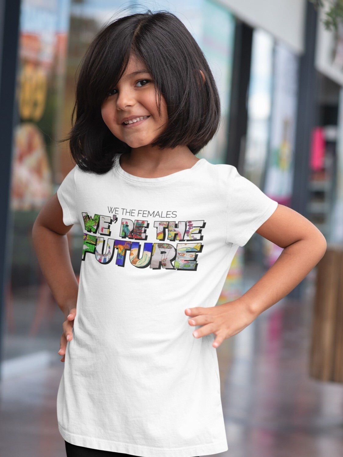 We&#39;re The Future White Tee  l  Toddler