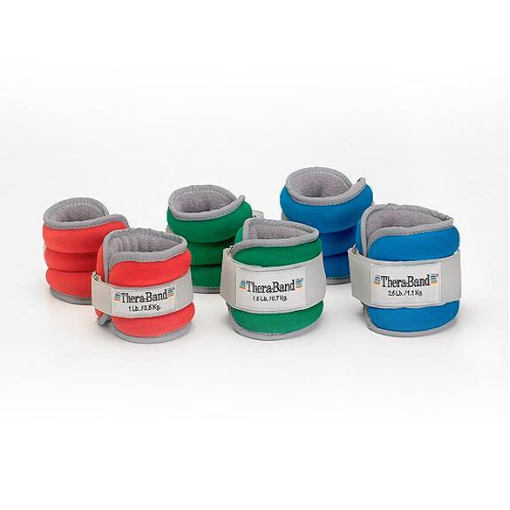 TheraBand® Comfort-Fit Ankle &amp; Wrist Weight Sets