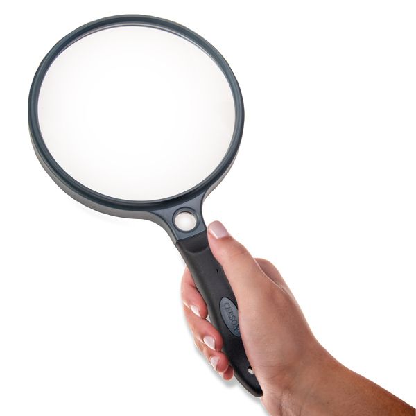SureGrip™ Hand Held Acrylic Magnifying Glass