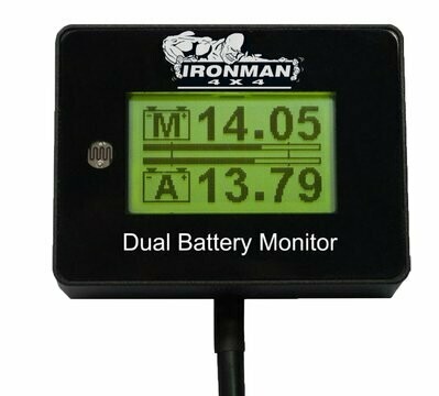 12V DUAL BATTERY MONITOR