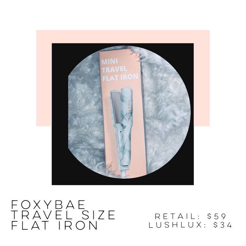 FoxyBae Travel Size Flat Iron