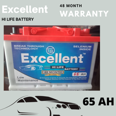 excellent battery 65 AH
