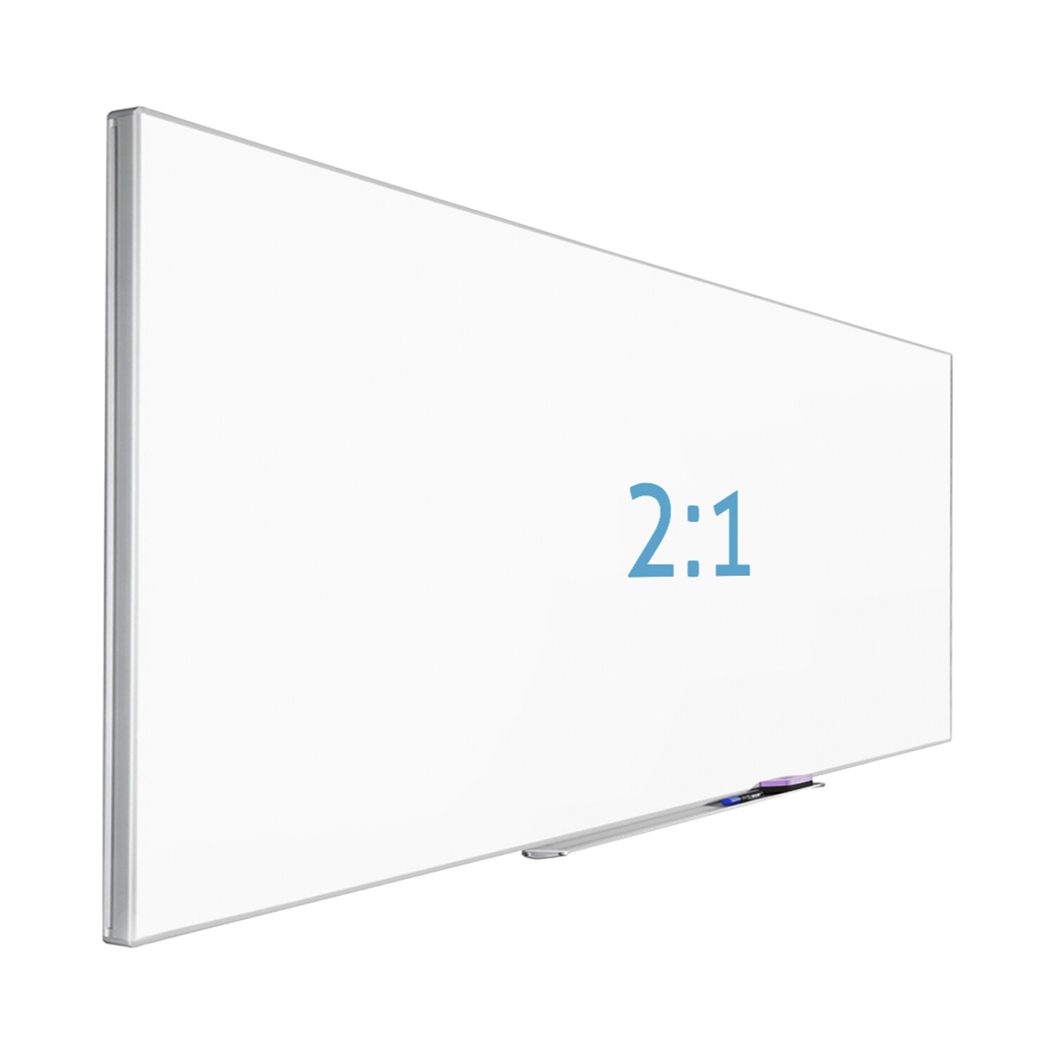 Beschreibbare Rahmenleinwand, 269,24cm (106&quot;), 241,4x120,7cm, 2:1