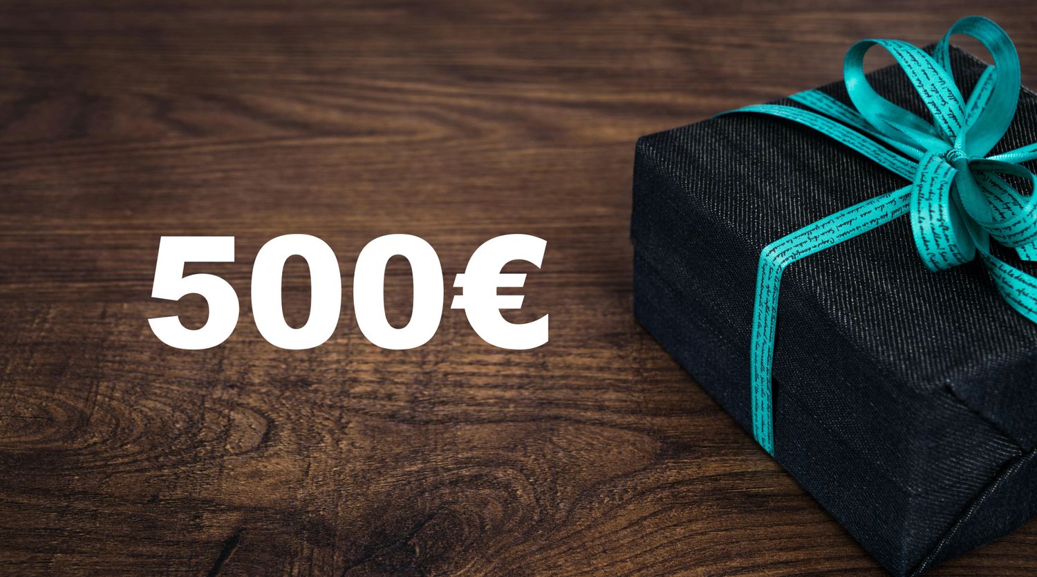 Geschenkgutschein 500 Euro