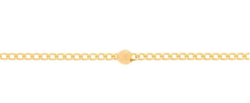 Gold-plated Venetian wire necklace with little balls