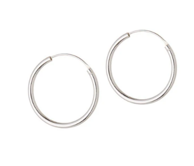 Sterling Silver 925 hoop earring