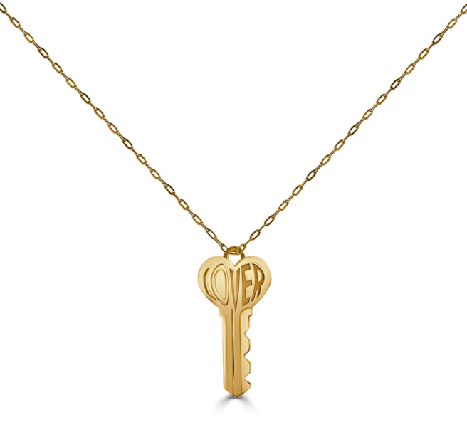 Lover key necklace
