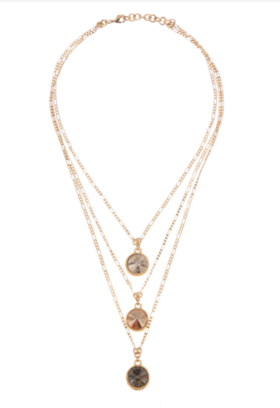 Glory necklace with SWAROVSKI® crystals