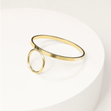 Round hand ring