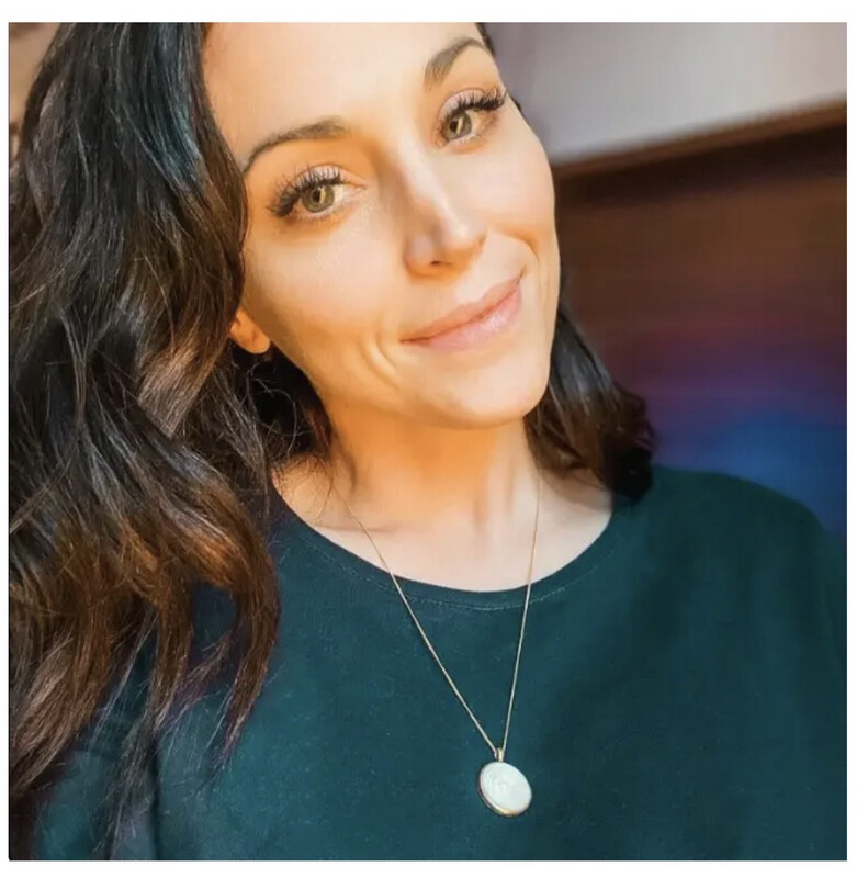 Digital memory locket necklace