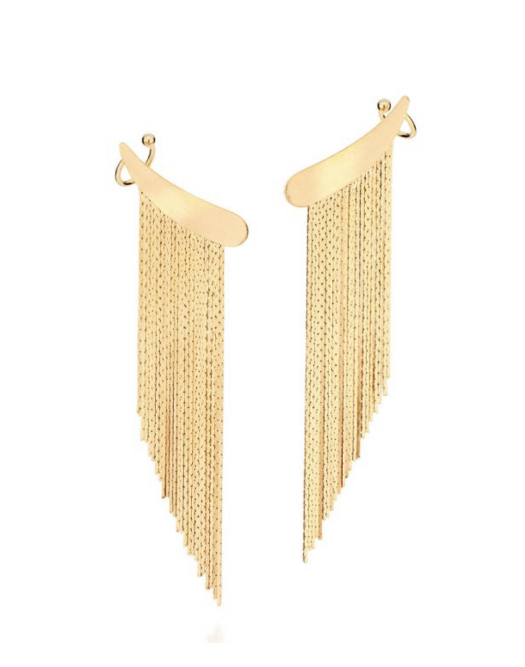 Cascading cuff earring