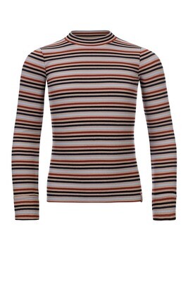 10Sixteen striped l.sleeve t-shirt