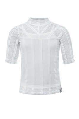 10Sixteen Lace top white