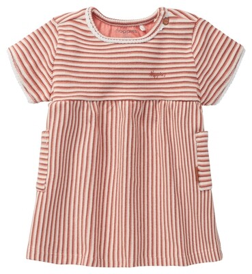 Girls Dress Shortsleeve striped