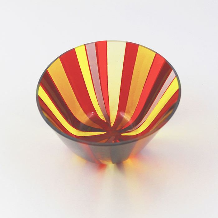 Candy Stripe Bowl - &#39;Smallest&#39;