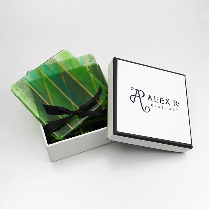 Pinstripe Coasters (set of 4)