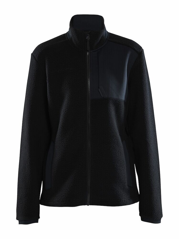 Adv Explore Pile Fleece Jacket W, FARGE: Black, STØRRELSE: L