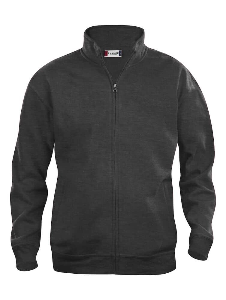 Basic Cardigan Mens, FARGE: Anthracite Melange, STØRRELSE: 3XL