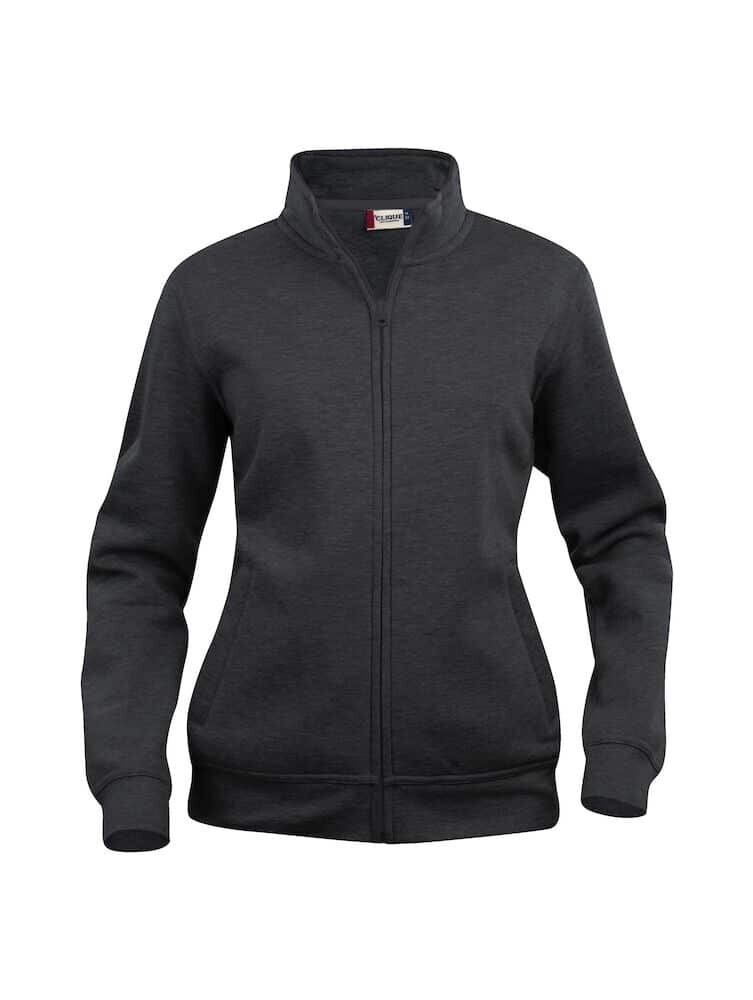 Basic Cardigan Ladies, FARGE: Anthracite Melange, STØRRELSE: L