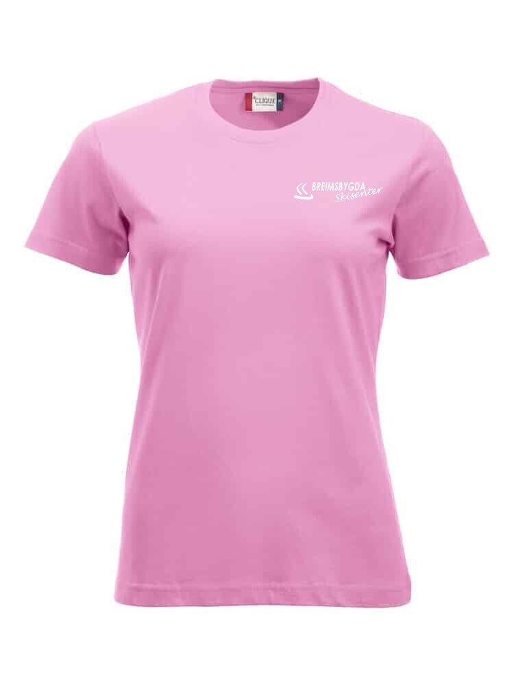 New Classic-T Ladies, FARGE: Bright Pink, STØRRELSE: XS