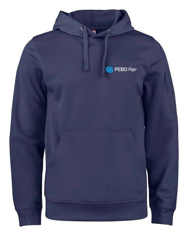 Basic Active Hoody, FARGE: Dark Navy, STØRRELSE: 4XL