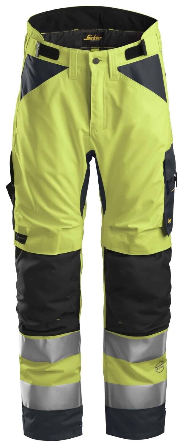 High-Vis 37.5® Vinterbukse, Klasse 2, FARGE: 6658 - High Visibility Yellow - Steel Grey (1), STØRRELSE: STR: XS