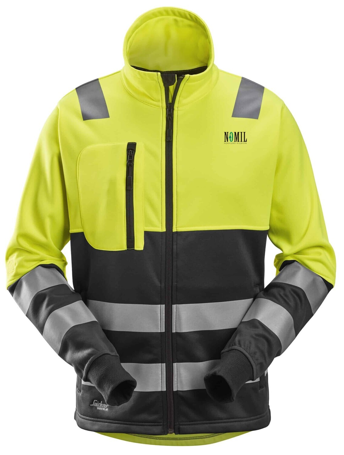 High-Vis Jakke, Klasse 2 *UTSOLGT*, FARGE: 6604 - High Visibility Yellow - Black (1), STØRRELSE: STR: XS