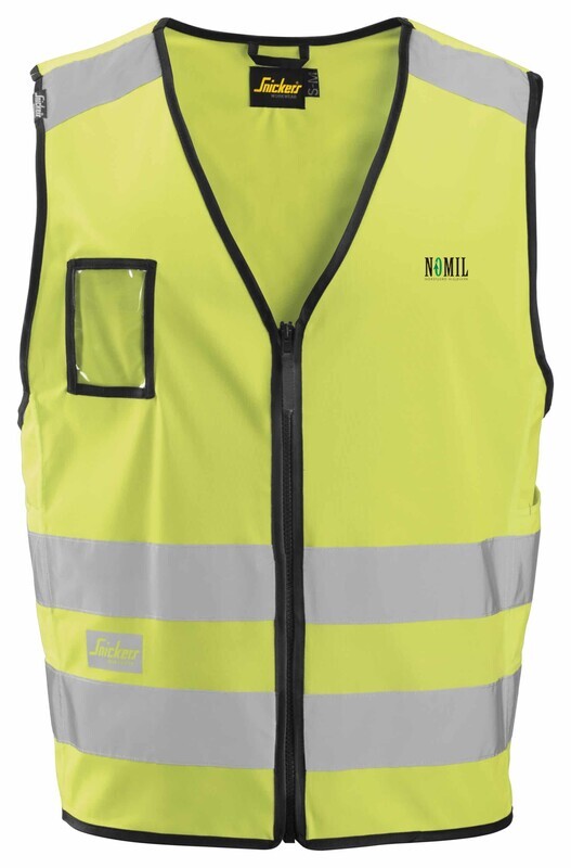 High-Vis Vest, Klasse 2, FARGE: 6600 - High Visibility Yellow - Base (1), STØRRELSE: STR: S/M