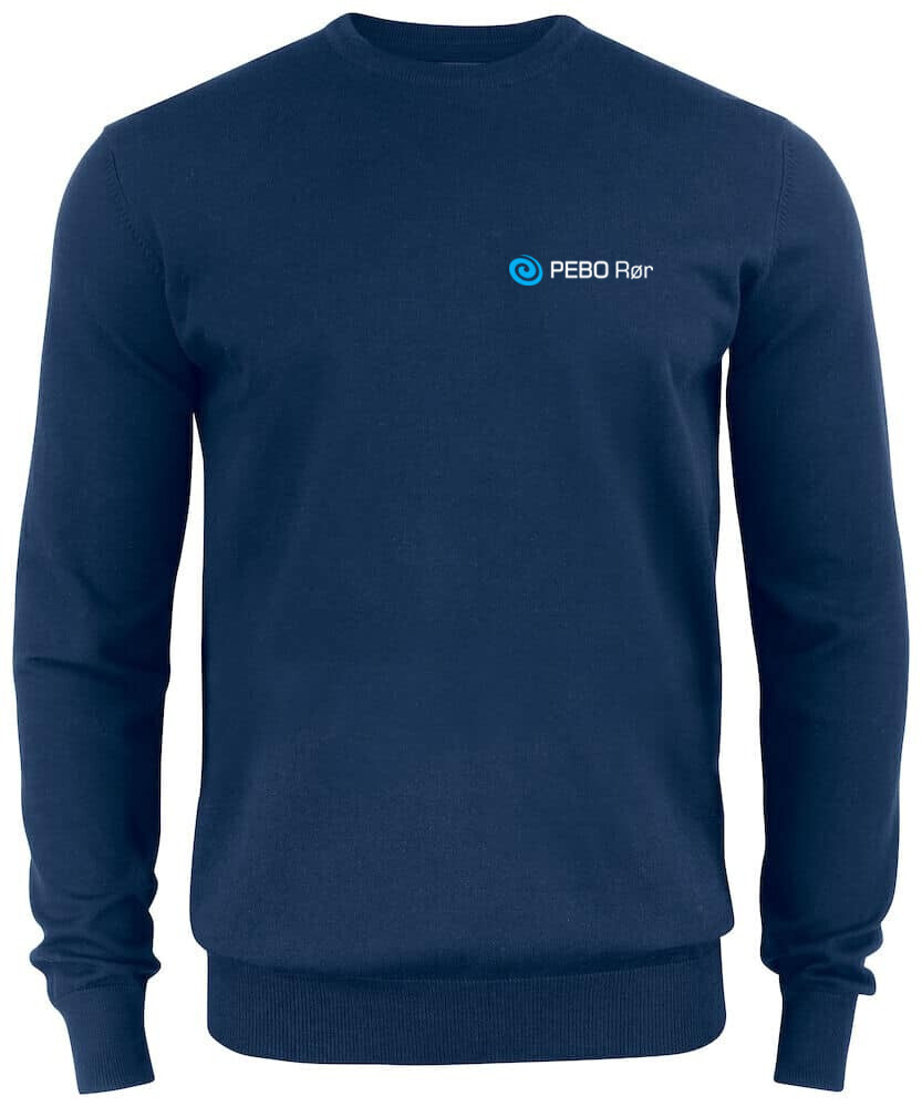 Oakville Crewneck Men, FARGE: Dark Navy, STØRRELSE: 4XL
