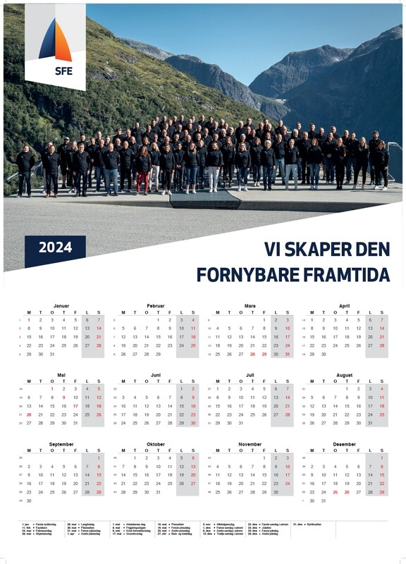 Bedriftskalender 2024